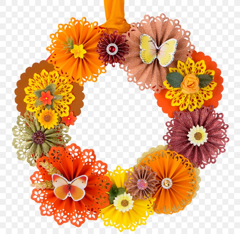 Paper Floral Design Wreath Rosette Flower, PNG, 800x800px, Paper, Askartelu, Blume, Cut Flowers, Decor Download Free