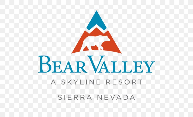 Skyline Bear Valley Mountain Resort Ski Resort Logo Skiing, PNG, 500x500px, Bear Valley, Area, Brand, California, Logo Download Free