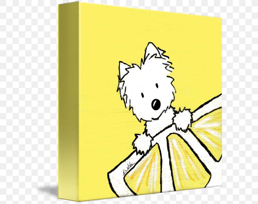 West Highland White Terrier Canidae Pet Westie The Dog, PNG, 606x650px, West Highland White Terrier, Area, Art, Butterfly, Canidae Download Free