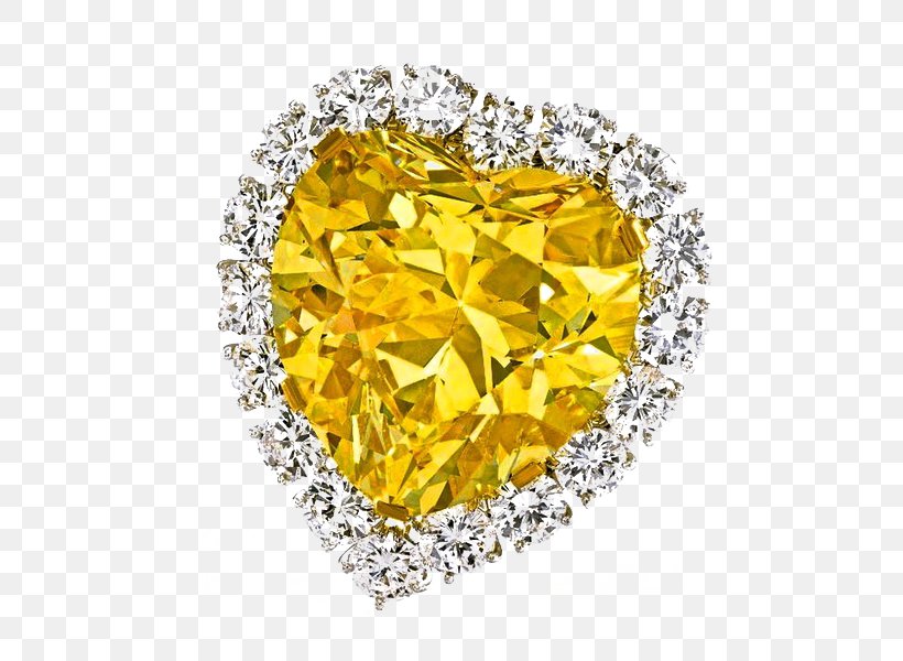 Yellow Diamond Color Jewellery Brilliant, PNG, 600x600px, Yellow, Auction, Bijou, Body Jewelry, Brilliant Download Free