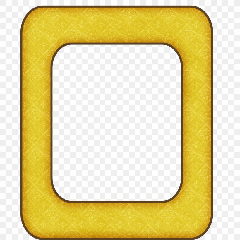 Yellow Frame Road Picture Frames Digital Scrapbooking Paper, PNG, 1200x1200px, Picture Frames, Area, Digital Scrapbooking, Material, New Jersey Download Free
