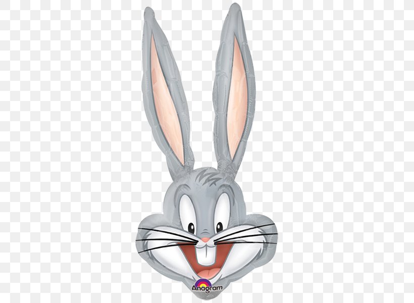 Bugs Bunny Domestic Rabbit Tweety Party Balloon, PNG, 600x600px, Watercolor, Cartoon, Flower, Frame, Heart Download Free