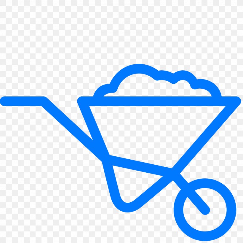 Wheelbarrow Hand Truck, PNG, 1600x1600px, Wheelbarrow, Architectural Engineering, Area, Blue, Cart Download Free