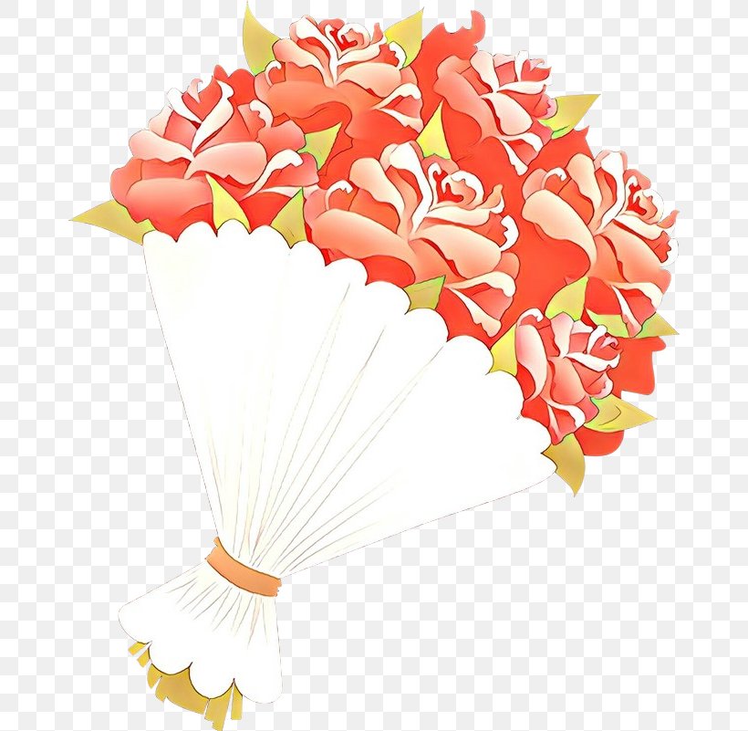 Cut Flowers Leaf Plant Hand Fan Bouquet, PNG, 670x801px, Cartoon, Bouquet, Cut Flowers, Flower, Hand Fan Download Free