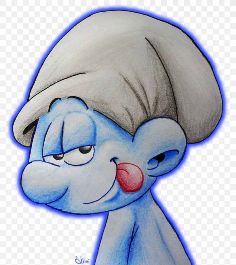 Smurfette Drawing The Smurfs Papa Smurf Crazy Smurf, PNG, 900x1012px, Watercolor, Cartoon, Flower, Frame, Heart Download Free