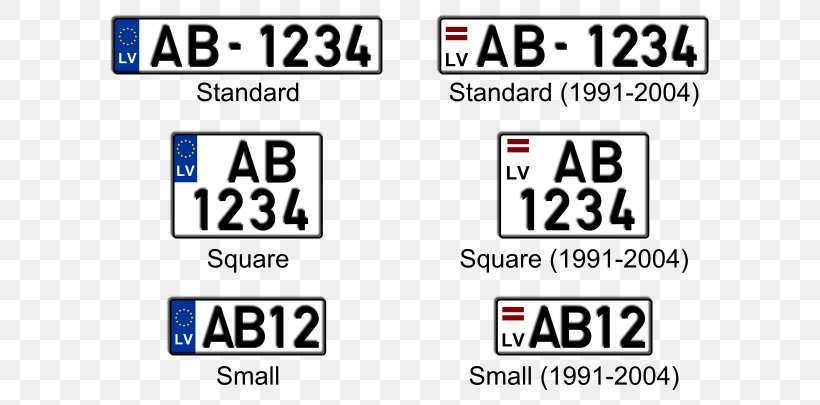Vehicle License Plates Car Latvia Motorcycle, PNG, 640x405px, Vehicle License Plates, Area, Automotive Exterior, Brand, Car Download Free