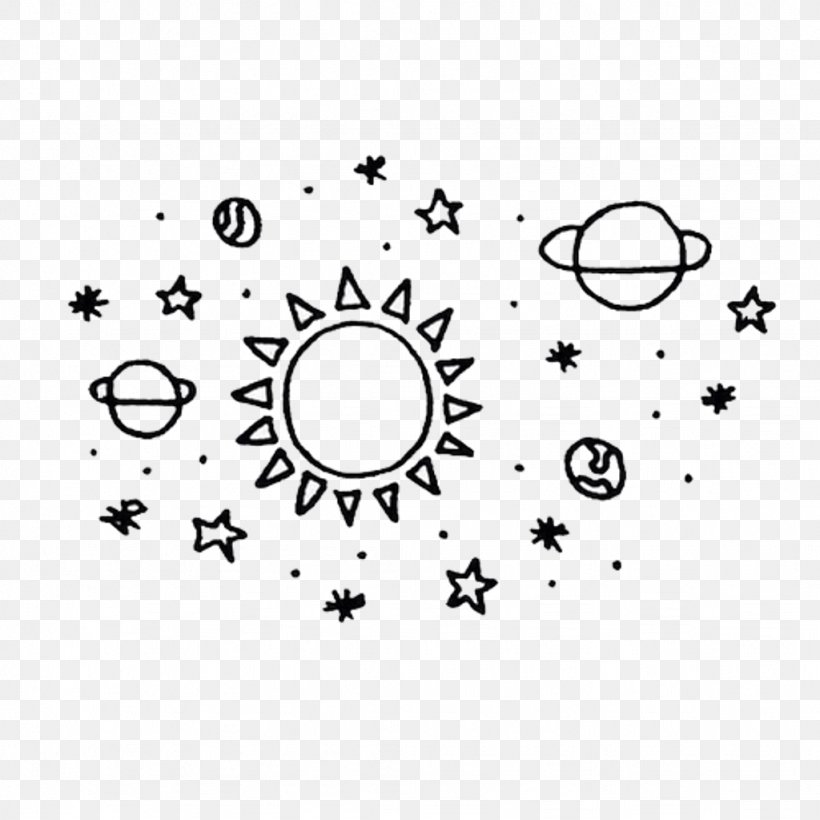 Drawing Planet Doodle Earth, PNG, 1024x1024px, Drawing, Area, Art, Asteroid, Black Download Free