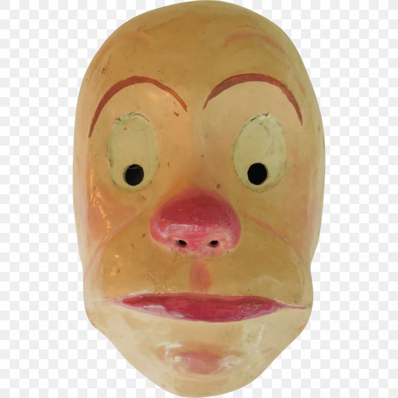 Paper Snout 1950s The Mask Papier-mâché, PNG, 1087x1087px, Paper, Clown, Halloween, Halloween Film Series, Head Download Free