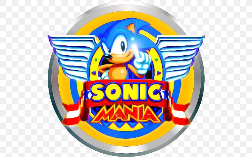 Sonic Mania Sonic The Hedgehog 2 Nintendo Switch Video Game, PNG, 512x512px, Sonic Mania, Area, Brand, Doctor Eggman, Logo Download Free