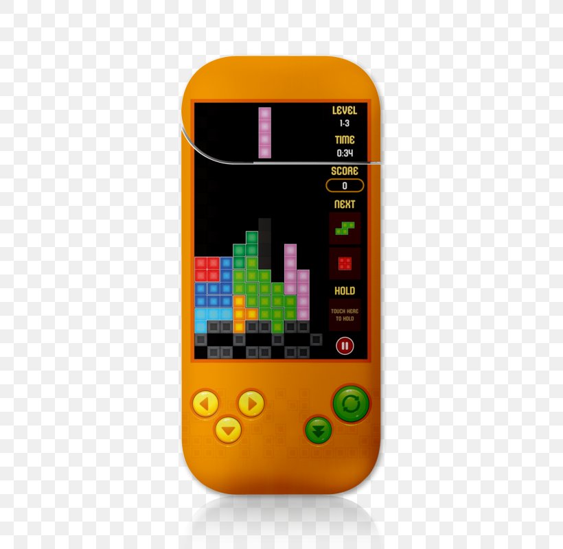 Tetris! Puzzle Game Feature Phone Puzzle Video Game, PNG, 800x800px, Tetris, Casual Game, Cellular Network, Communication Device, Electronic Device Download Free