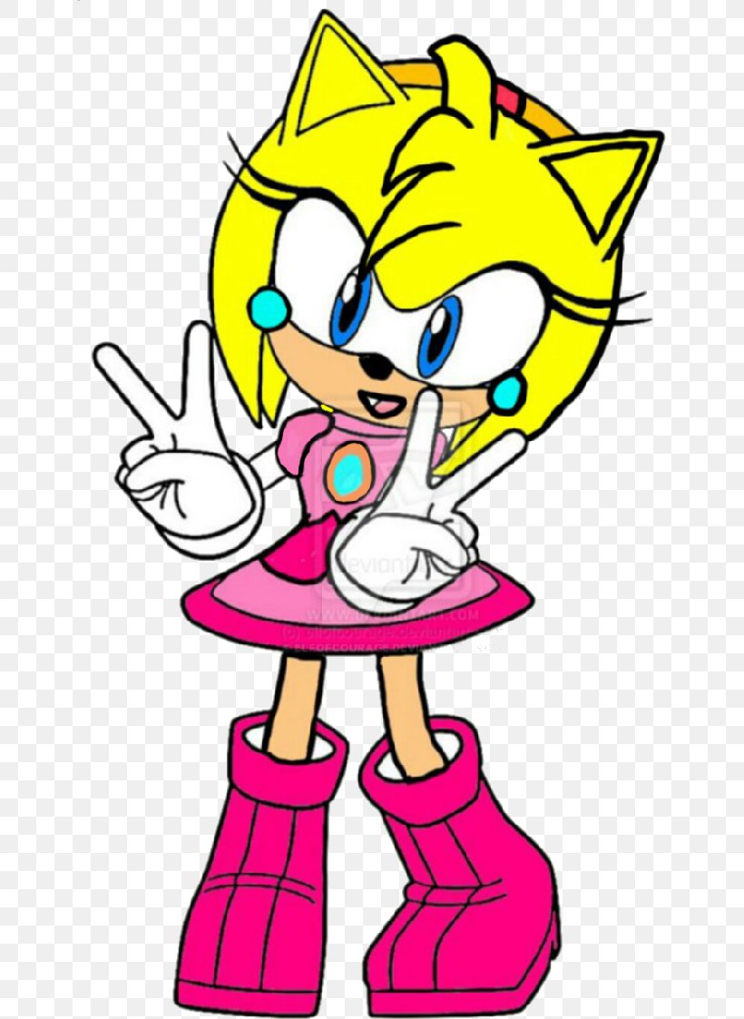 Amy Rose Princess Peach Sonic The Hedgehog Sega Waluigi, PNG, 649x1123px, Watercolor, Cartoon, Flower, Frame, Heart Download Free