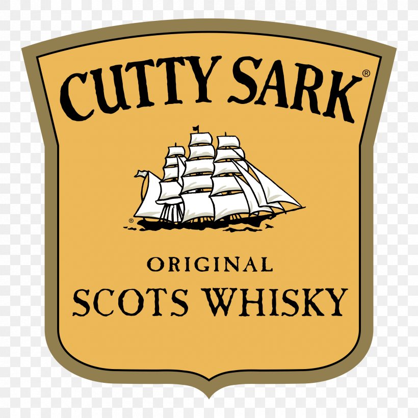 Cutty Sark Logo Label Cutty-sark Scotch Whisky, PNG, 2400x2400px, Cutty Sark, Area, Bottle, Brand, Emblem Download Free