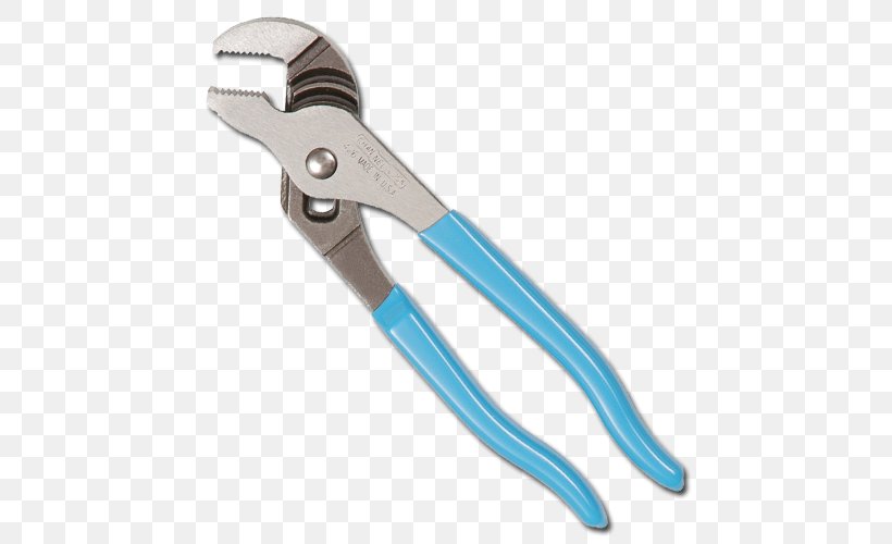 Hand Tool Channellock Tongue-and-groove Pliers Lineman's Pliers, PNG, 500x500px, Hand Tool, Channellock, Diagonal Pliers, Forging, Hardware Download Free