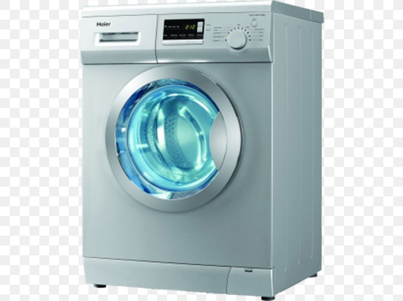 Washing Machine Refrigerator Home Appliance Clothes Dryer, PNG, 500x613px, Washing Machine, Candy, Clothes Dryer, Congelador, Haier Download Free