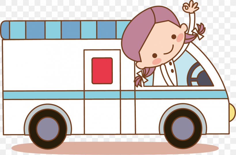 Ambulance Clip Art, PNG, 1343x883px, Ambulance, Area, Cartoon, Hospital, Human Behavior Download Free