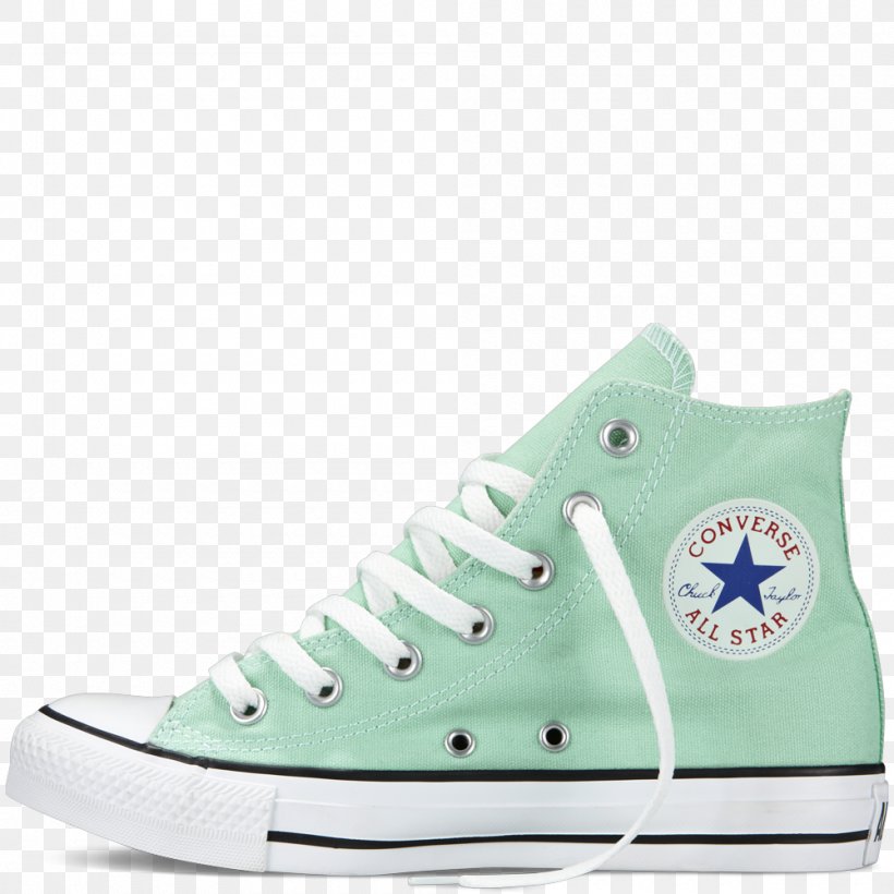 aqua converse high tops