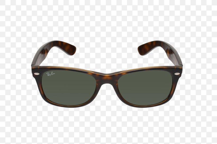 Ray-Ban New Wayfarer Classic Ray-Ban Wayfarer Aviator Sunglasses, PNG, 820x545px, Rayban, Aviator Sunglasses, Blue, Brown, Eyewear Download Free