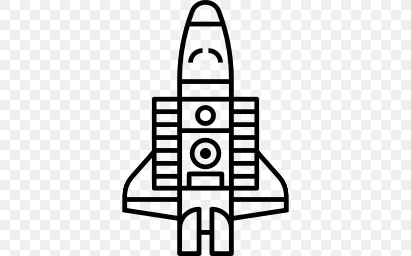 Spacecraft Transport Rocket Launch, PNG, 512x512px, Spacecraft, Area, Black And White, Line Art, Nasa Download Free