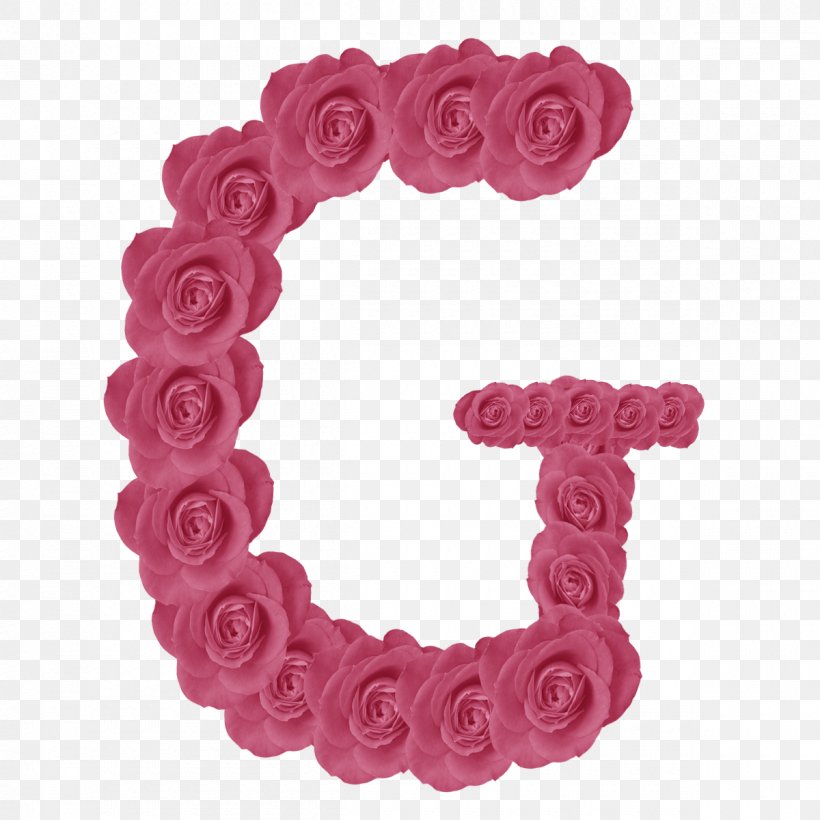 Letter Alphabet Garden Roses Pink, PNG, 1200x1200px, Letter, Alphabet, Damask Rose, Flower, Flower Garden Download Free