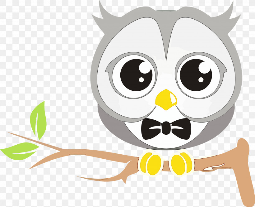 Glasses, PNG, 3000x2431px, Cartoon Owl, Bird, Bird Of Prey, Cartoon, Cute Owl Download Free
