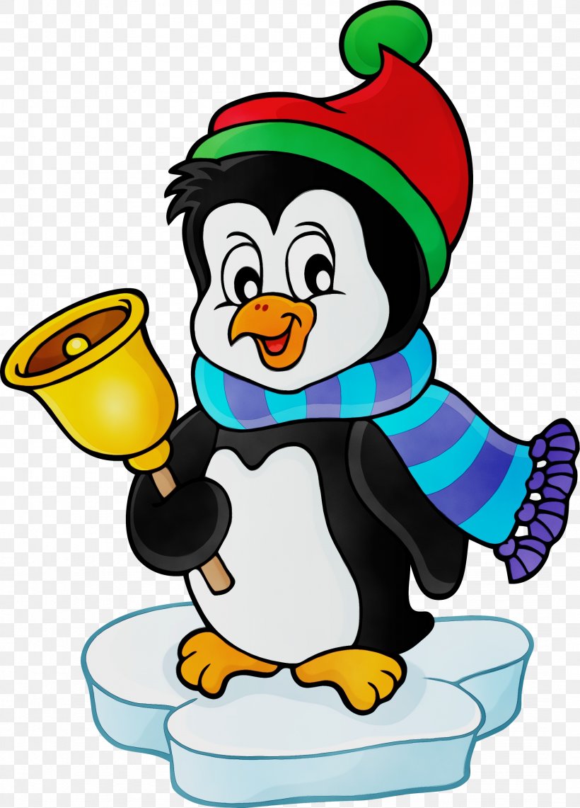Penguin, PNG, 2156x3000px, Watercolor, Cartoon, Flightless Bird, Paint, Penguin Download Free