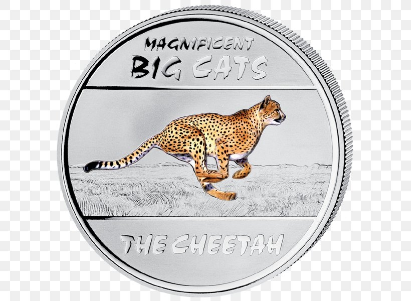 Silver Coin Cat Noble Metal, PNG, 600x600px, Silver Coin, Big Cat, Big Cats, Canadian Gold Maple Leaf, Carnivoran Download Free