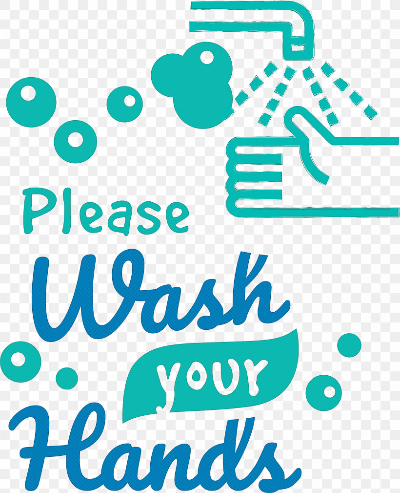 Wash Hands Washing Hands Virus, PNG, 2436x3000px, Wash Hands, Green, Happiness, Line, Logo Download Free