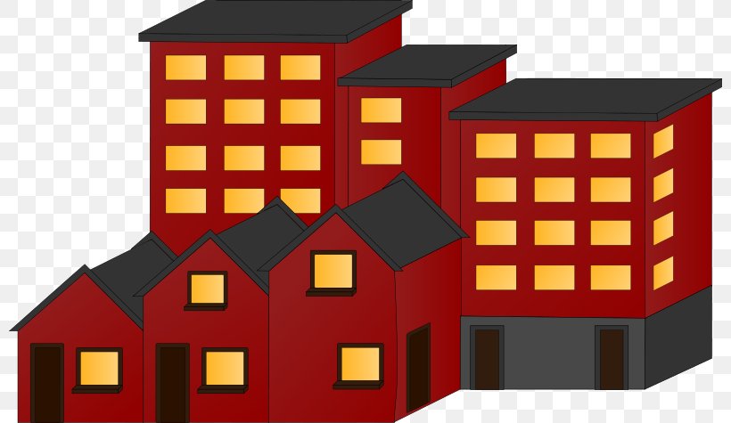 Apartment Housing Clip Art, PNG, 800x475px, Apartment, Architecture, Building, Elevation, Facade Download Free