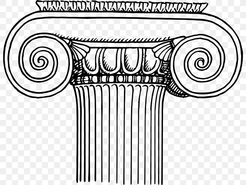 Column Clip Art, PNG, 800x616px, Column, Area, Black And White, Classical Order, Drawing Download Free