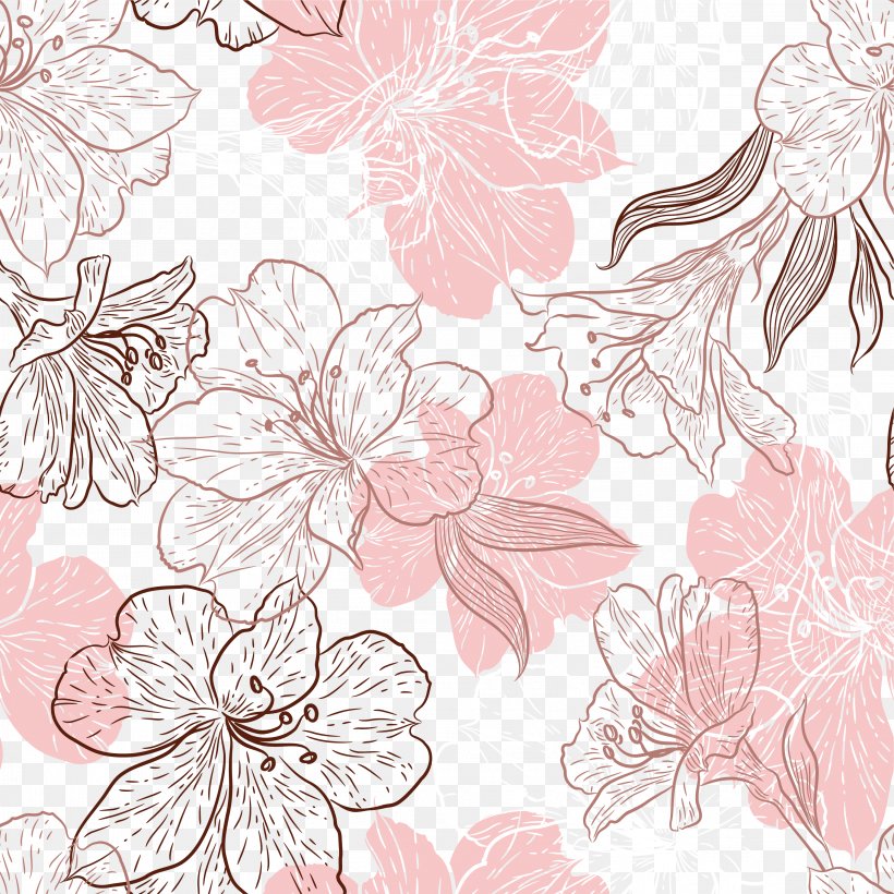 Flower Leaf Pink Petal, PNG, 3001x3001px, Flower, Blossom, Blue, Cherry Blossom, Color Download Free