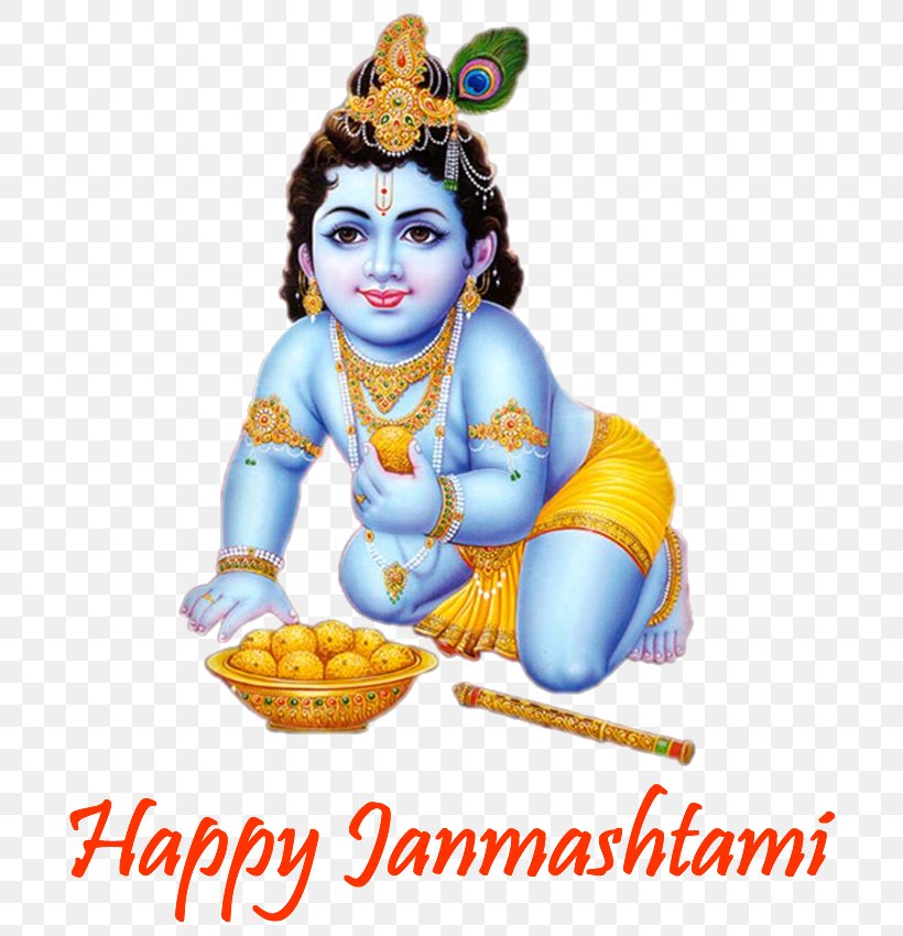 Janmashtami Transparent Image., PNG, 720x850px, Krishna Janmashtami, Art, Bhaktivedanta Manor, Cuisine, Fictional Character Download Free