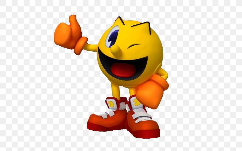 Ms. Pac-Man Pac-Man 2: The New Adventures Pac-Man Party Namco, PNG, 512x512px, Pacman, Arcade Game, Bandai Namco Entertainment, Figurine, Mascot Download Free