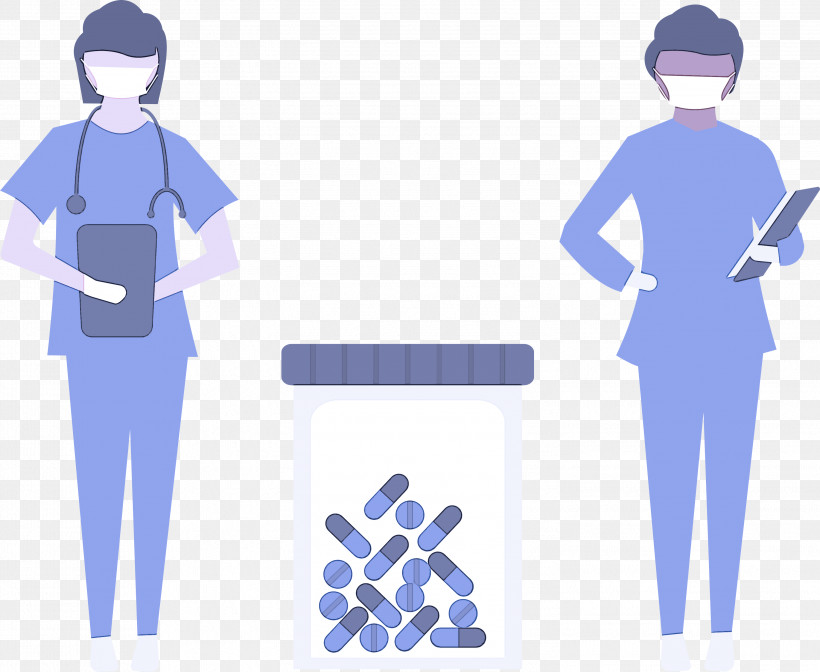 Nurse International Nurses Day Medical Worker Day, PNG, 2999x2461px, Nurse, Electric Blue, Gesture, Health Care Provider, International Nurses Day Download Free