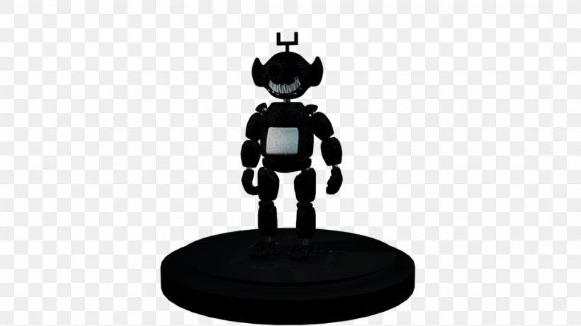 Slendytubbies 2D Digital Art Figurine Robot, PNG, 1024x576px, Art, Black, Black And White, Character, Digital Art Download Free