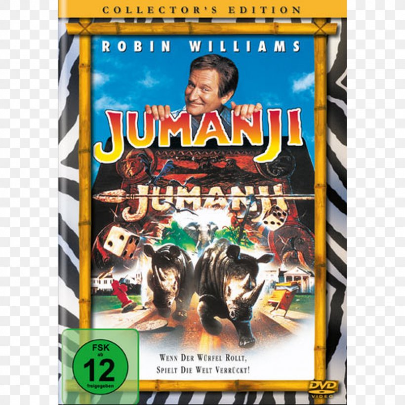 Amazon.com Jumanji DVD Adventure Film, PNG, 1024x1024px, Amazoncom, Adventure Film, Advertising, Chris Van Allsburg, Dvd Download Free