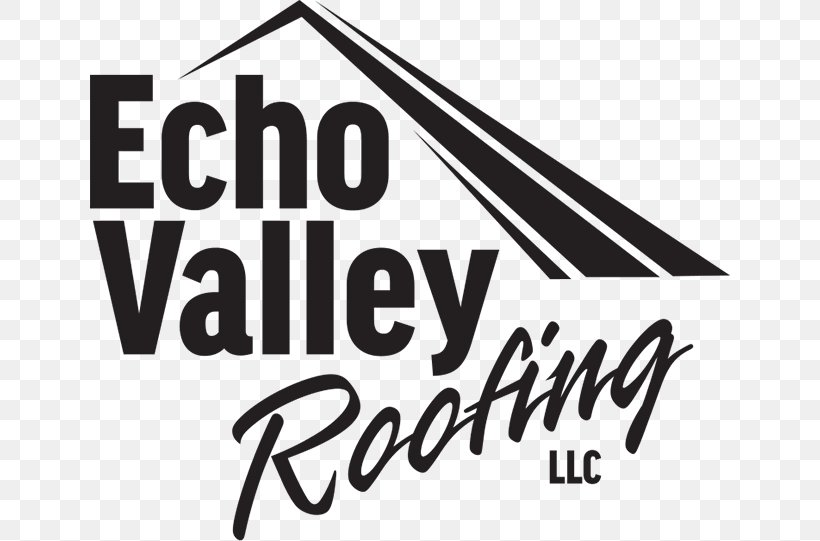 Echo Valley Roofing Roof Shingle Lancaster Roofer, PNG, 640x541px, Roof Shingle, Area, Black And White, Brand, Business Download Free