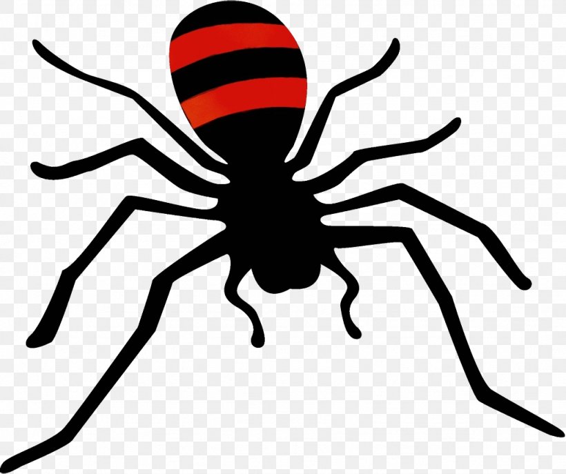 Spider Insect Black Line Widow Spider, PNG, 1026x860px, Watercolor, Arachnid, Black, Insect, Paint Download Free