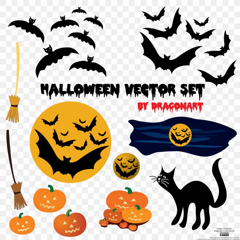 Vector Graphics Clip Art Drawing Illustration, PNG, 4167x4167px, Drawing, Animal Figure, Black Cat, Cat, Halloween Download Free