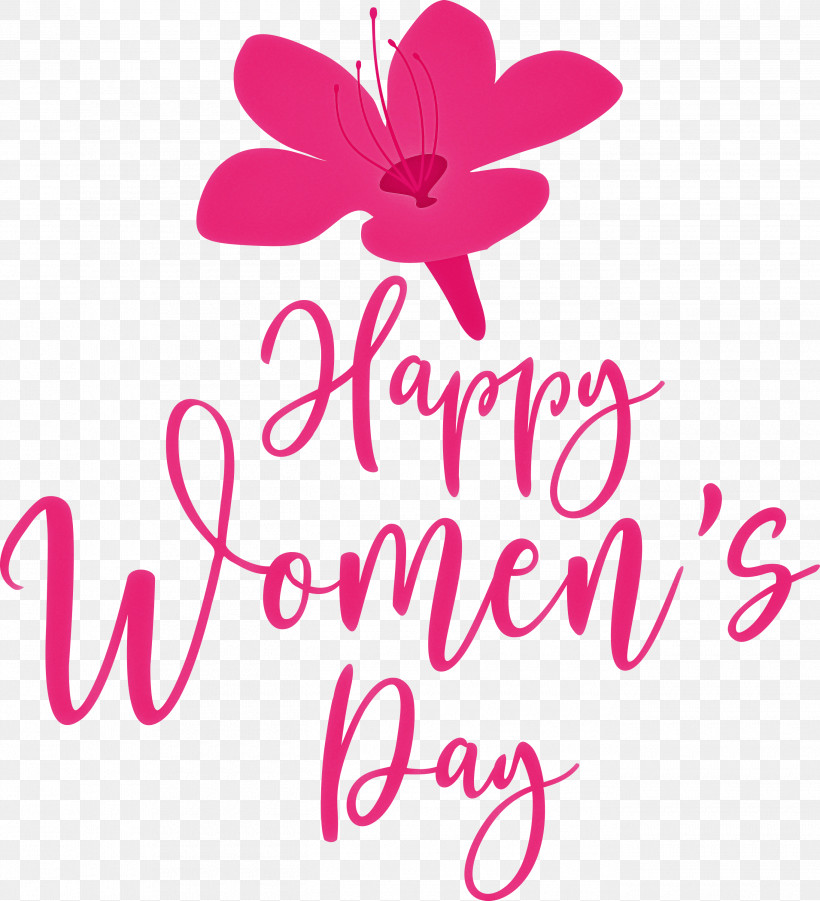 Happy Women’s Day, PNG, 2730x3000px, Watercolor Painting, Calligraphy, Cartoon, Drawing, Logo Download Free
