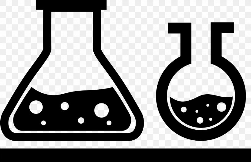 Laboratory Flasks Experiment Chemistry, PNG, 981x636px, Laboratory Flasks, Black And White, Chemistry, Erlenmeyer Flask, Experiment Download Free