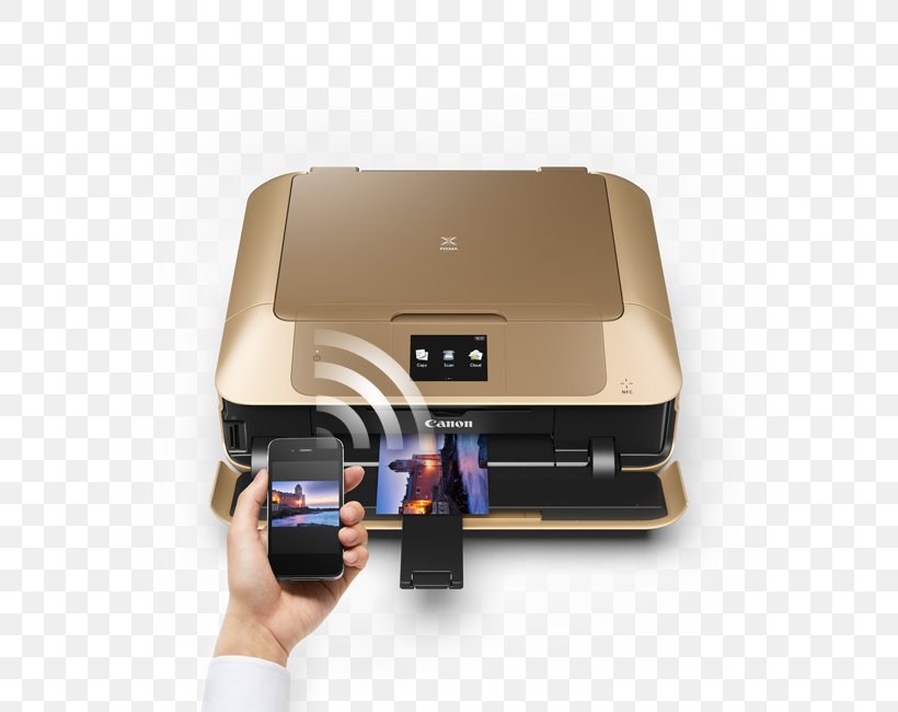 Multi-function Printer Inkjet Printing Canon Image Scanner, PNG, 650x650px, Multifunction Printer, Canon, Color, Color Printing, Electronic Device Download Free