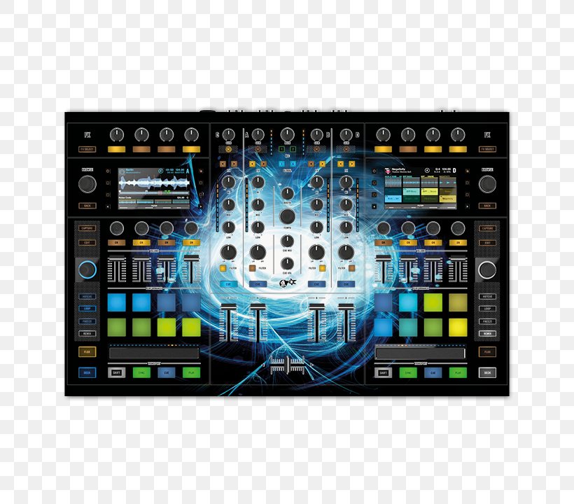 Native Instruments Traktor Kontrol S5 Disc Jockey Microcontroller, PNG, 720x720px, Traktor, Audio, Audio Equipment, Audio Mixing, Audio Signal Download Free