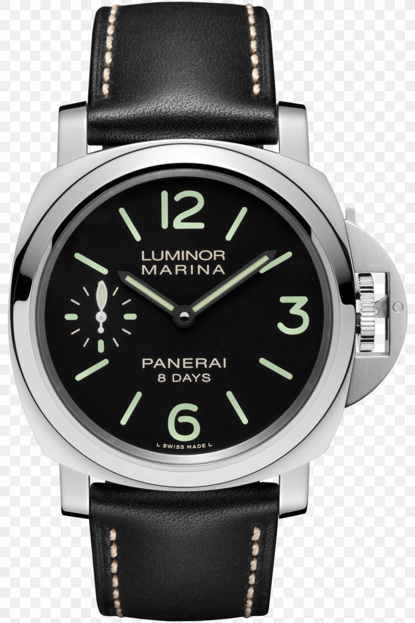 Panerai Men's Luminor Marina 1950 3 Days Panerai Luminor Base 8 Days Acciaio Watch Radiomir, PNG, 2000x3000px, Panerai, Brand, Mechanical Watch, Metal, Movement Download Free