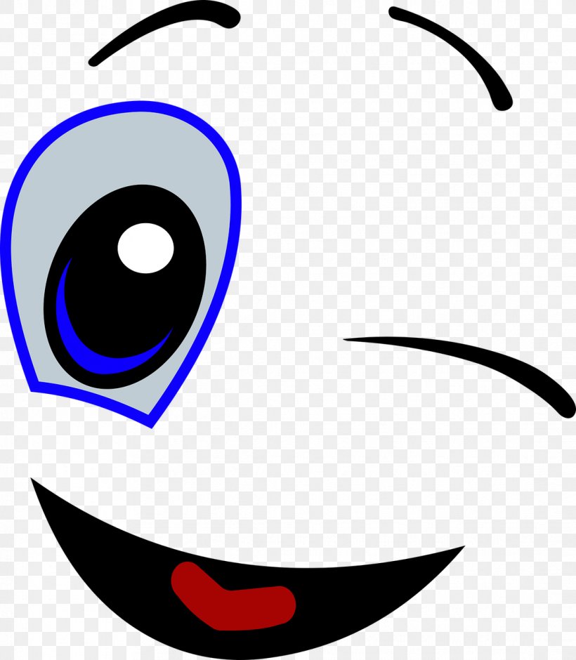 Smiley Wink Emoticon Clip Art, PNG, 1116x1280px, Smiley, Artwork, Black And White, Emoji, Emoticon Download Free