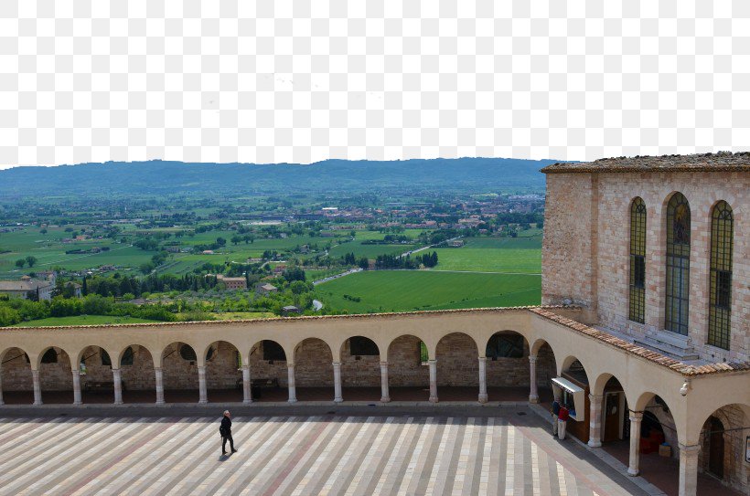 Assisi Perugia Building Architecture, PNG, 820x543px, Assisi, Arch, Architecture, Building, Caravanserai Download Free