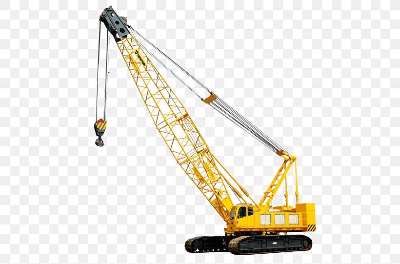 Crane クローラークレーン Heavy Machinery XCMG, PNG, 500x541px, Crane, Business, Construction Equipment, Continuous Track, Heavy Machinery Download Free