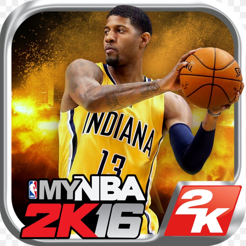 Paul George NBA 2K16 NBA 2K17 NBA 2K18 NBA All-Star Game, PNG, 1024x1024px, Paul George, Android, Ball Game, Basketball, Basketball Moves Download Free