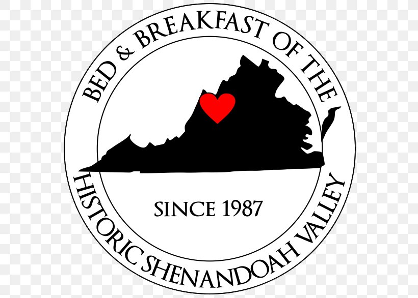 Shenandoah Valley Bed And Breakfast The Shenandoah Lexington, Virginia, PNG, 584x586px, Shenandoah Valley, Area, Bed, Bed And Breakfast, Black And White Download Free