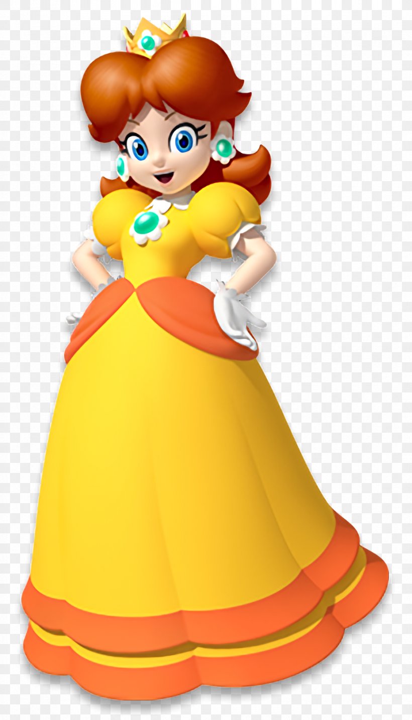 Super Mario Bros. Princess Daisy Princess Peach, PNG, 928x1620px, Super Mario Bros, Art, Cartoon, Fictional Character, Figurine Download Free