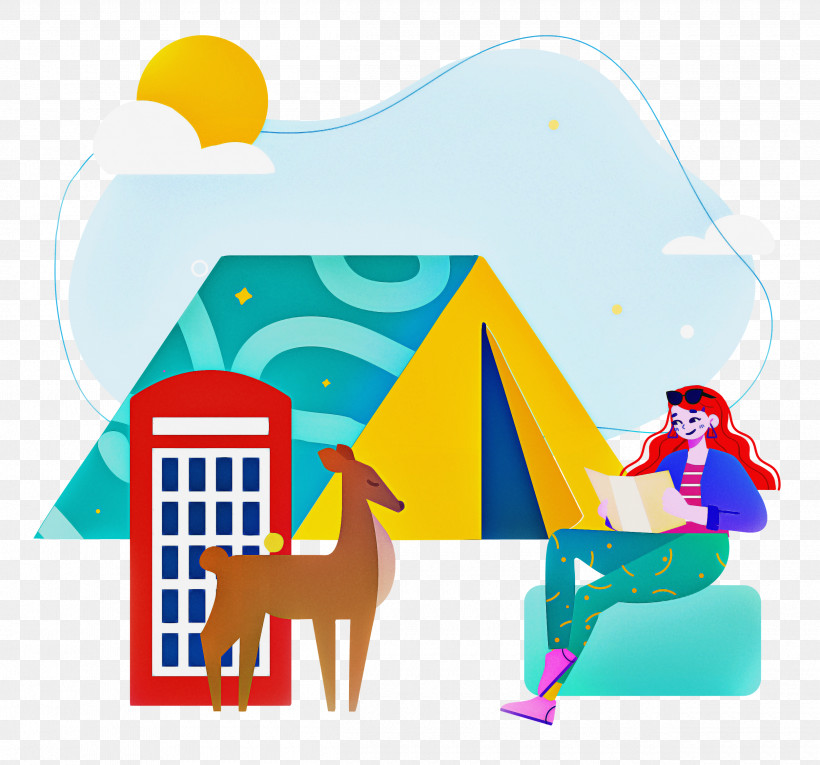 Camping Chill Camping Travel, PNG, 2500x2334px, Camping, Behavior, Cartoon, Geometry, Human Download Free